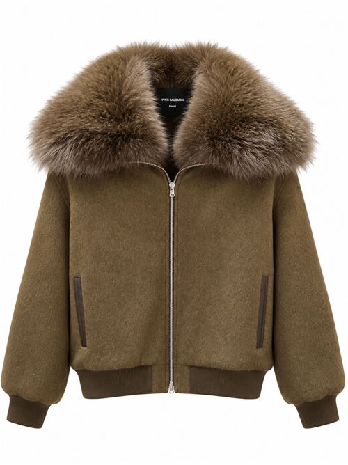 Bomber Veste 60cm YVES SALOMON | 26WYV04960CARDB3197